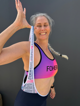 Women's QOM-Fort Cycle Bibshort - STAPLE Black