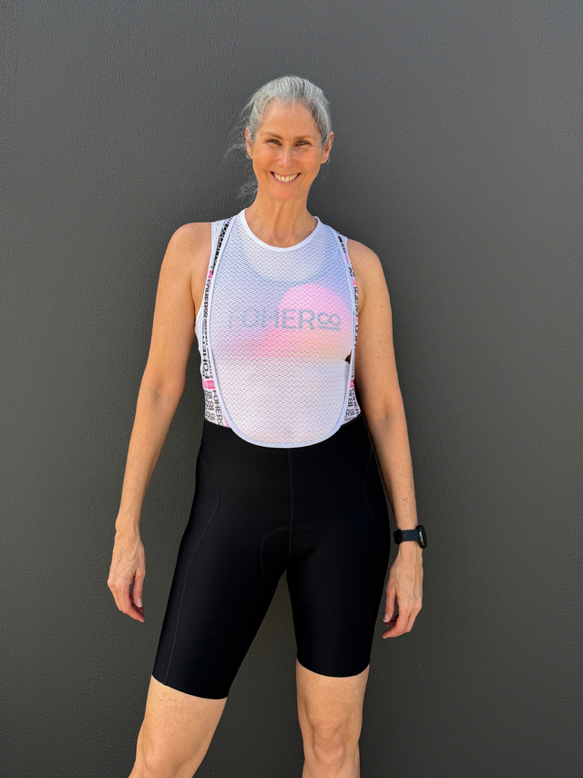 Women's QOM-Fort Cycle Bibshort - STAPLE Black
