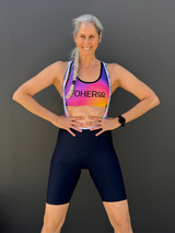 Women's QOM-Fort Cycle Bibshort - Navy