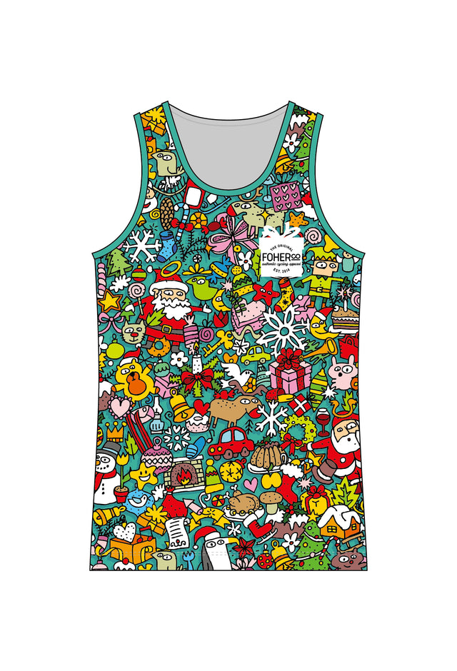 2025 'All the Chrissy Tings' Men's Performance Run Singlet