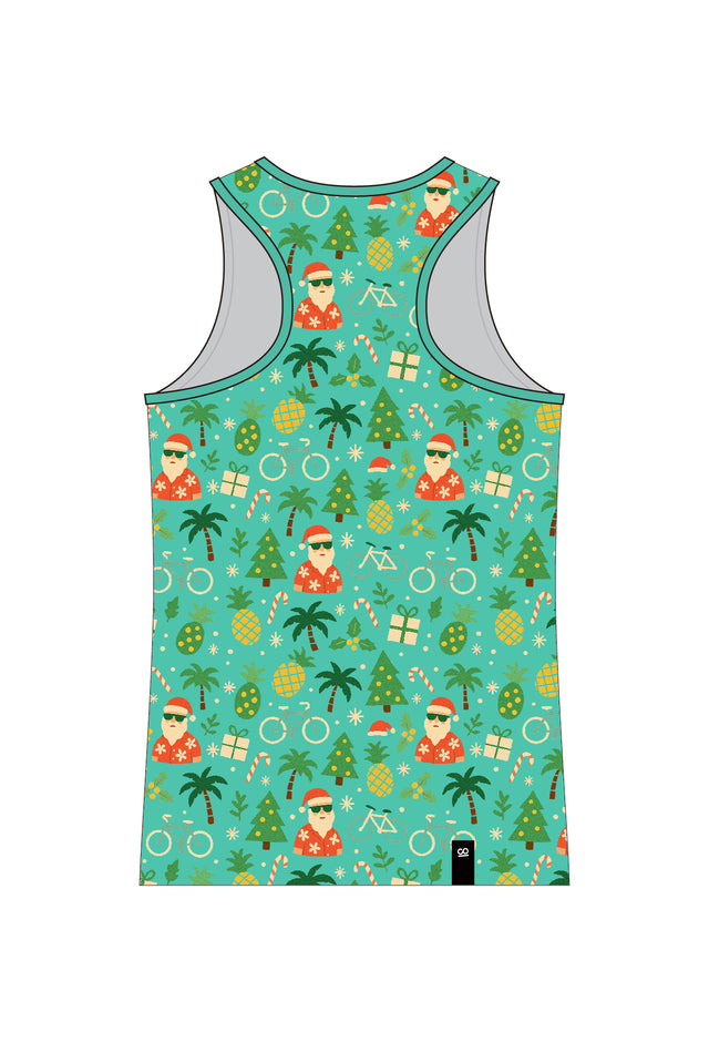 2025 'Tropical Santa' Men's Performance Run Singlet