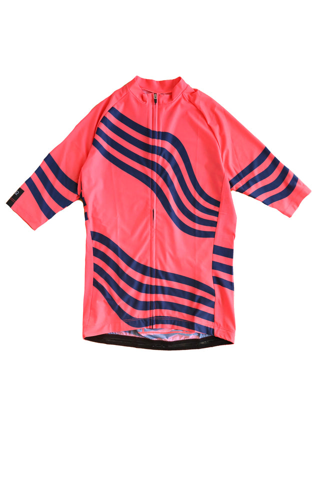 Women's Atlas Cycle Jersey Coral - FINAL SALE