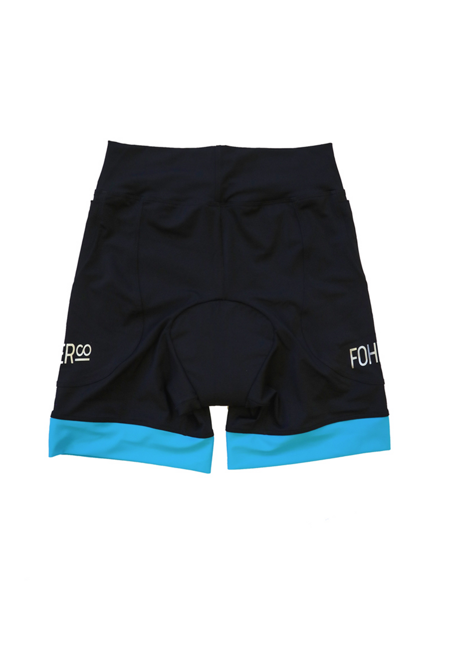 Women's Black-Blue Smoochy Tri Hipster