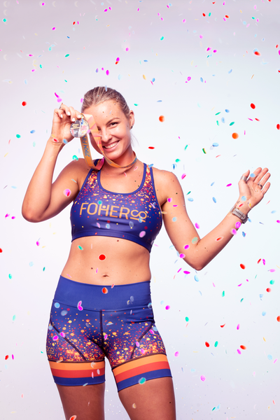 Women's Run Hipsters - Glitter&Sparkles Practice makes Purple