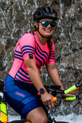 Women's Atlas Aero Sleeved Tri Suit Coral