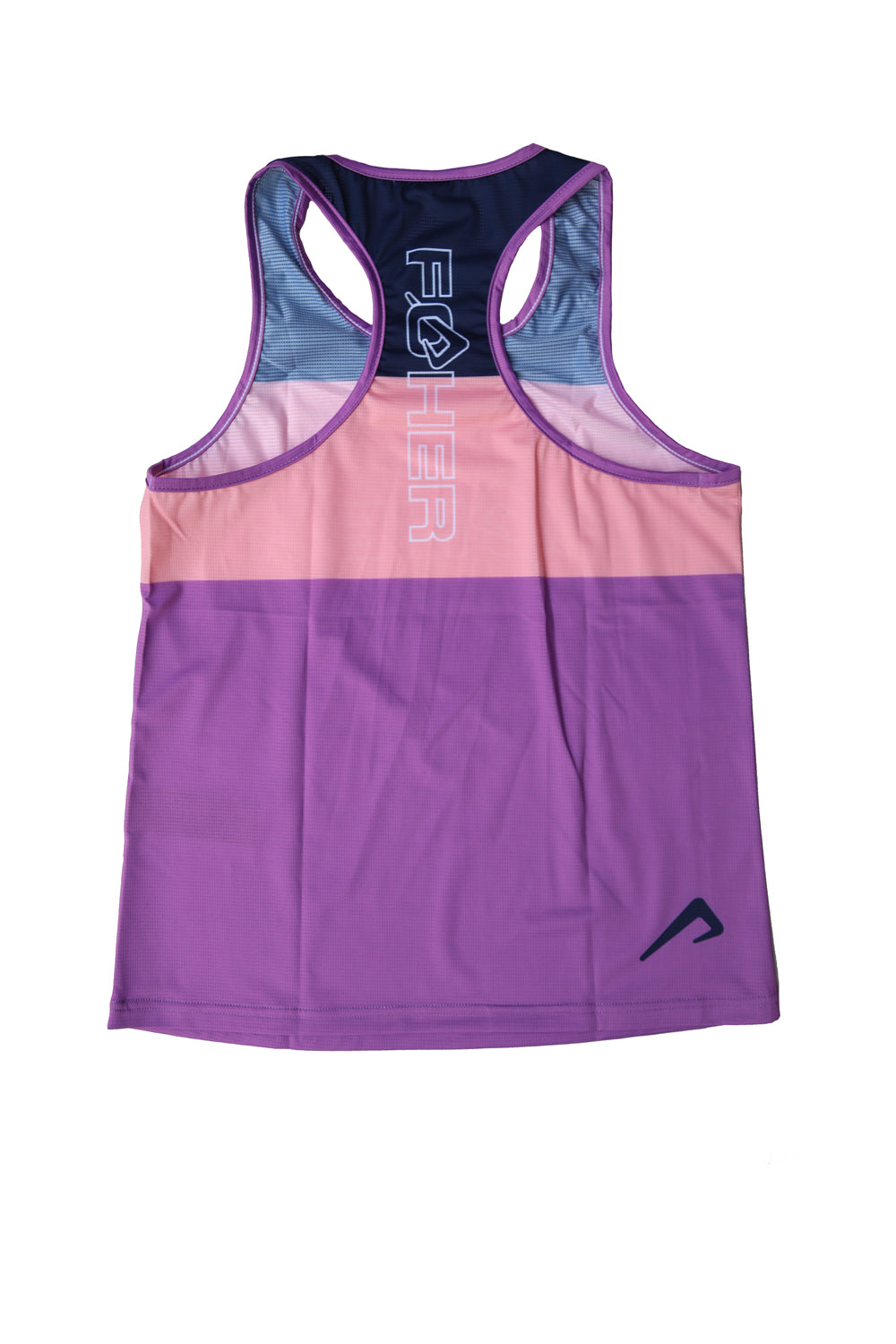 ★2024SS新作★RONRON★HEART POINT FRILL SLEEVELESS womens run singlet, run singlet, run apparel, womens running