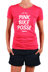 Pink Bike Posse Tee