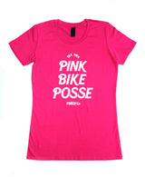 Pink Bike Posse Tee