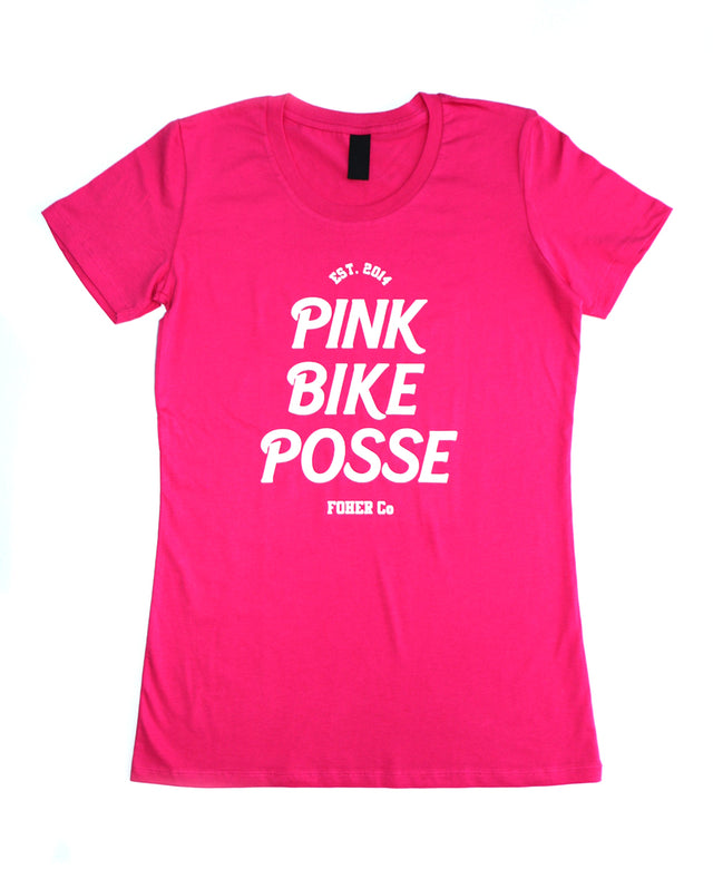 Pink Bike Posse Tee