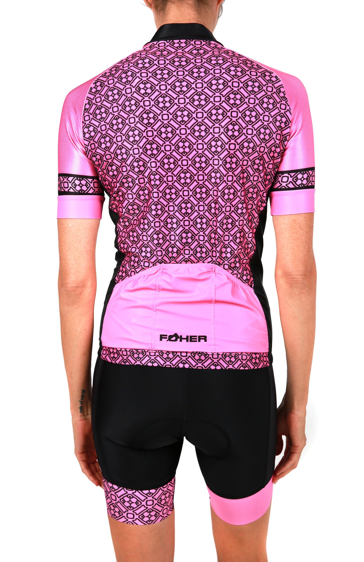 Signature Mini Cycling Bib Shorts Pink Women's – DS PRO APPAREL