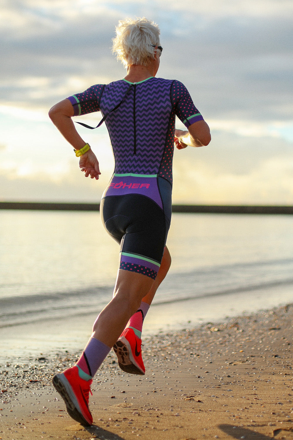 Electro Rhapsody Women's Sleeved Tri Suit ARC